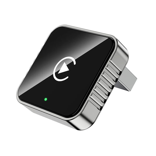 2 in 1 Wired to Wireless Carplay Android Auto Adapter for OEM Car Stereo with USB Dongle Mini Box Plug and Play Bluetooth